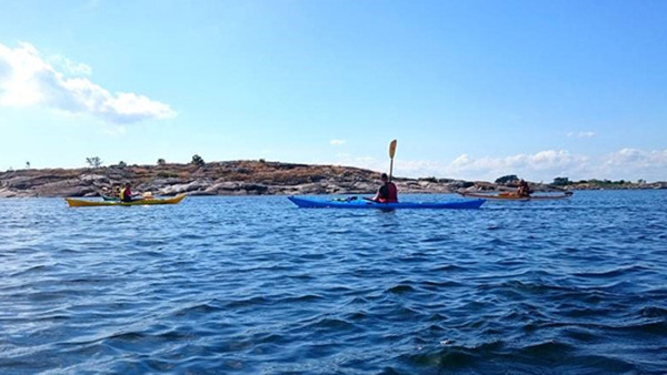 Paddla havskajak, grundkurs