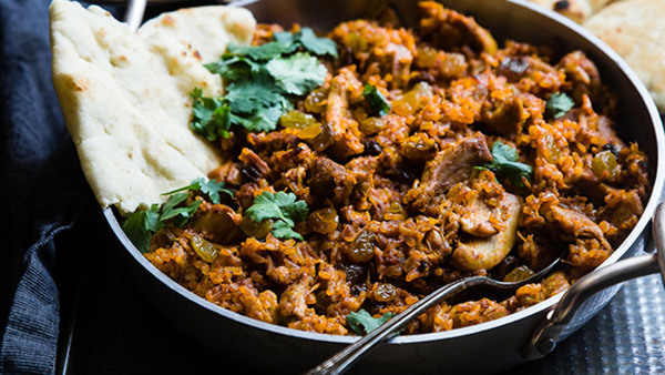 Vegetarisk indisk matlagning grund