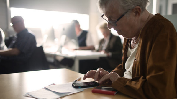 Ny på smartphone/surfplatta Android Senior 60+
