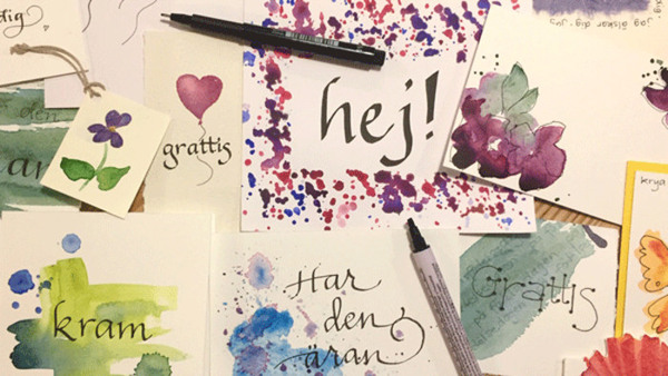 Kalligrafi grundkurs - helgkurs
