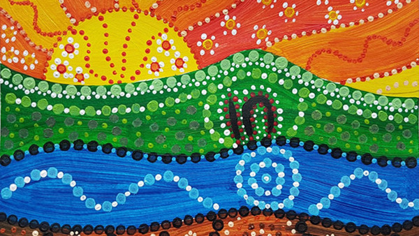 Aboriginal art - Dot Painting